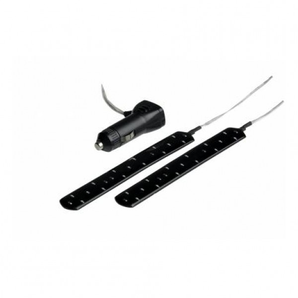 Tira 12" con puntos led blancos. 2 unidades