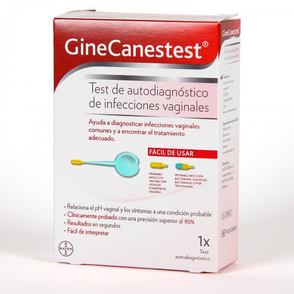 GINECANESTEST TEST ANALISIS VAGINAL 1 UD