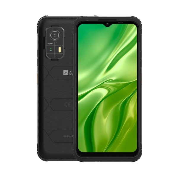 Agm h max 4g black / rugerizado / 4+128gb / 6.56" 90hz hd+